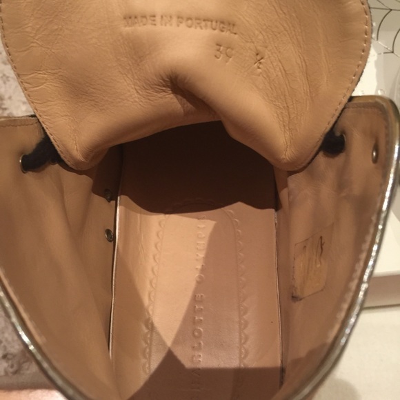 Charlotte Olympia BlackGold Web High Tops Sneakers - Picture 11 of 16